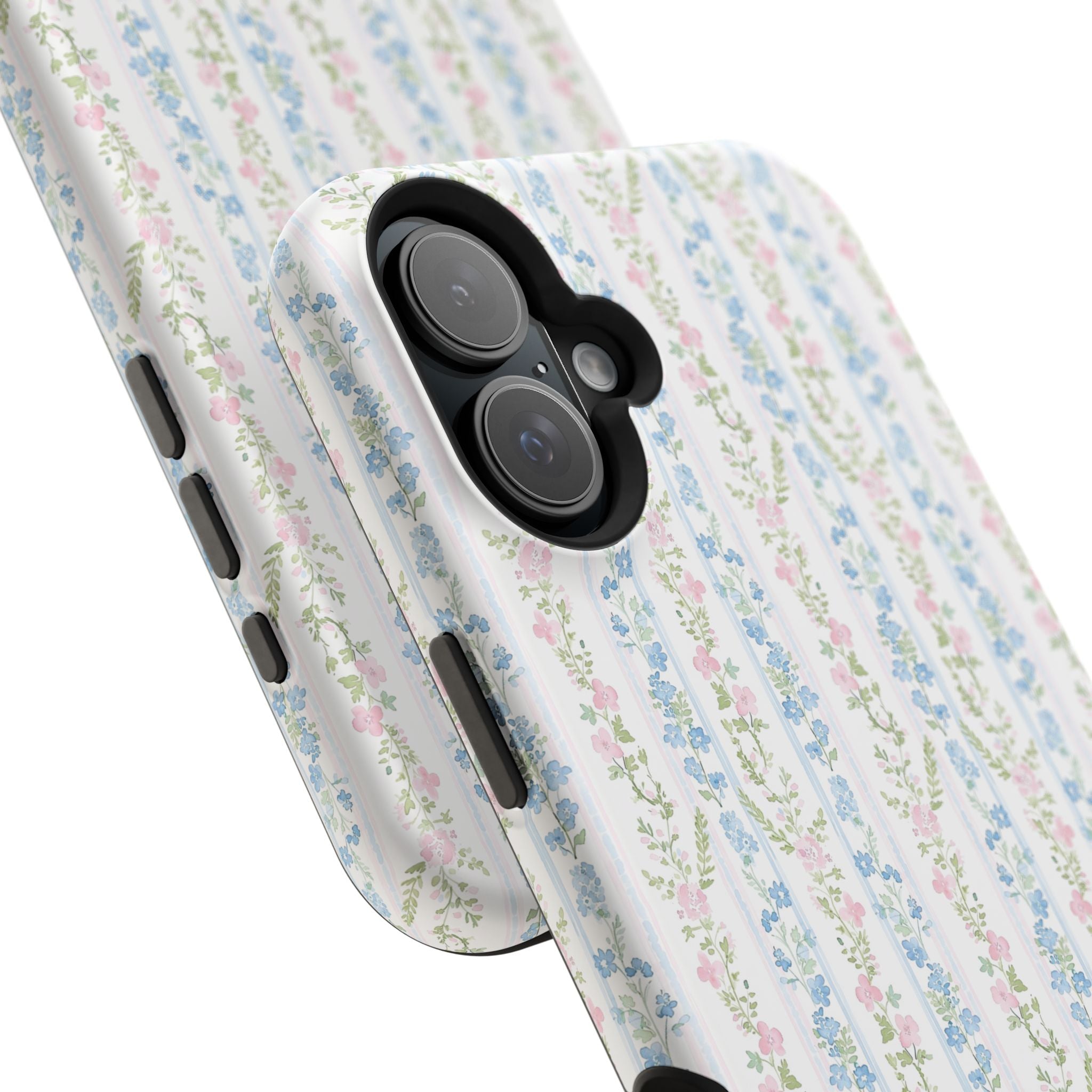 Pastel Floral Pattern Magnetic Tough Case