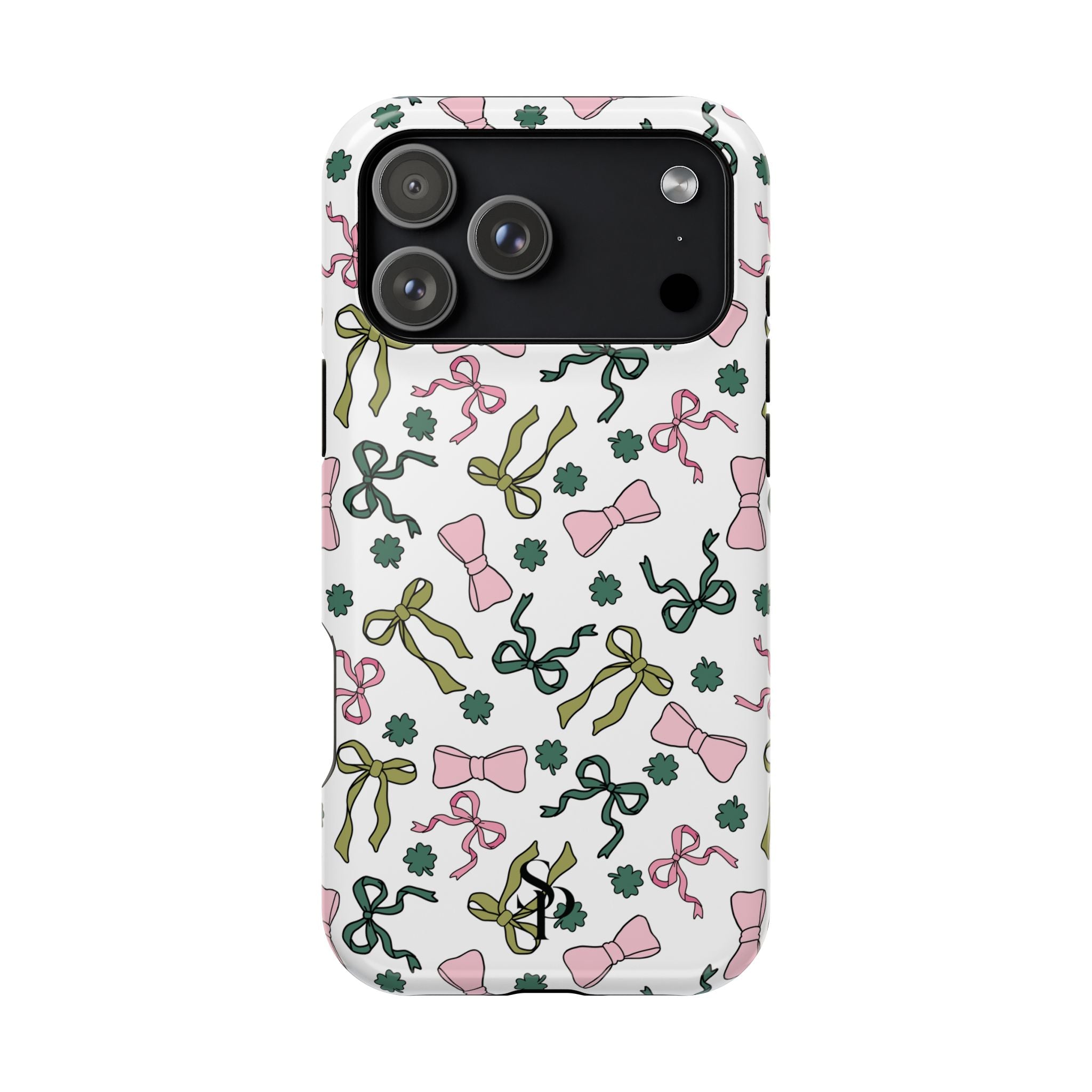 Bows and Shamrocks Magnetic Phone Case