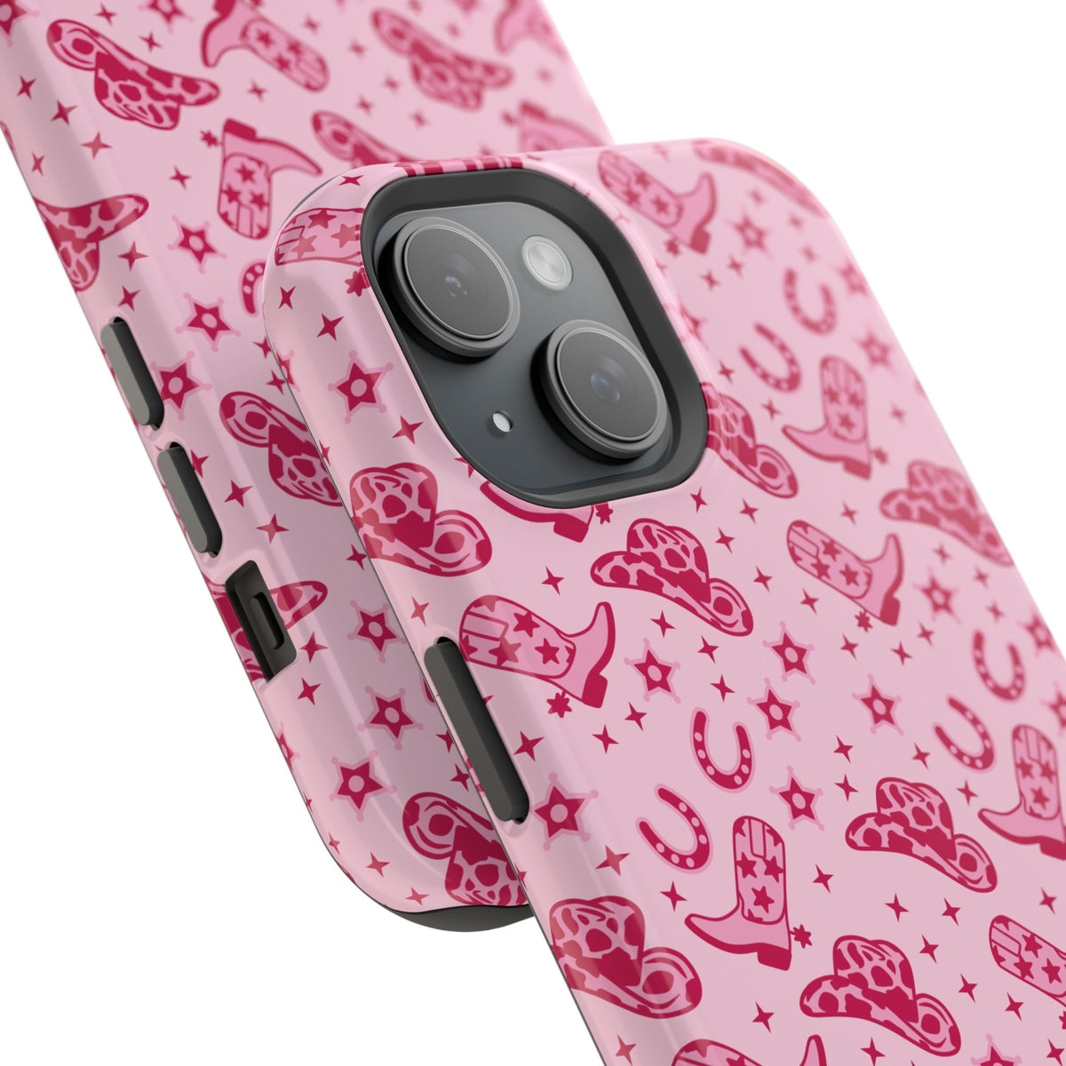 Pink Cowgirl Impact-Resistant Case