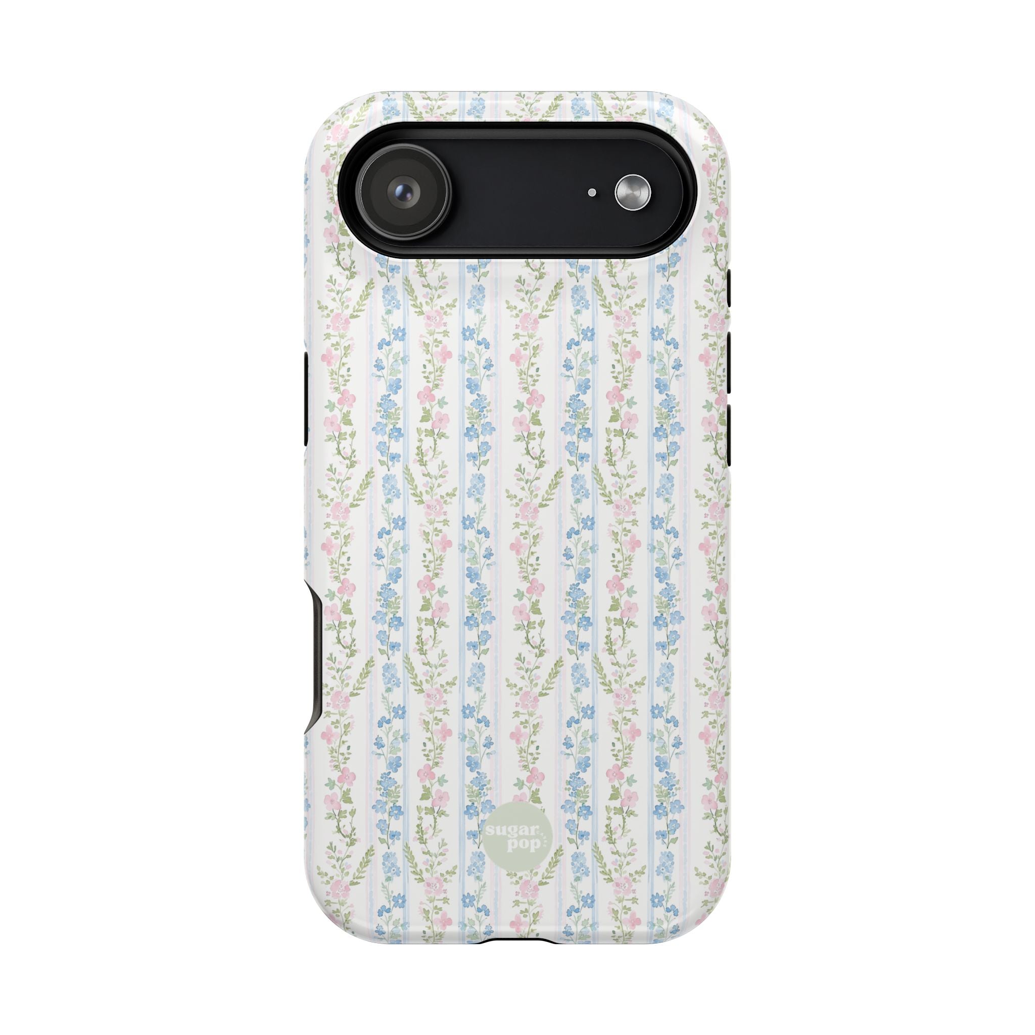 Pastel Floral Pattern Magnetic Tough Case