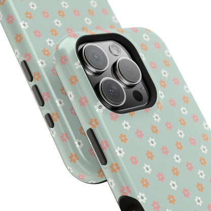 Floral Smiley Impact-Resistant Cases