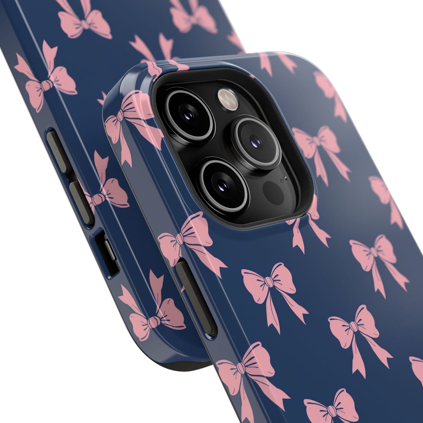 Chic Bow Impact-Resistant Phone Case