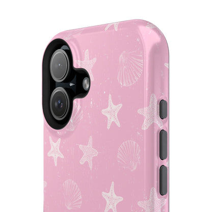 Pink Coastal Impact-Resistant Phone Case