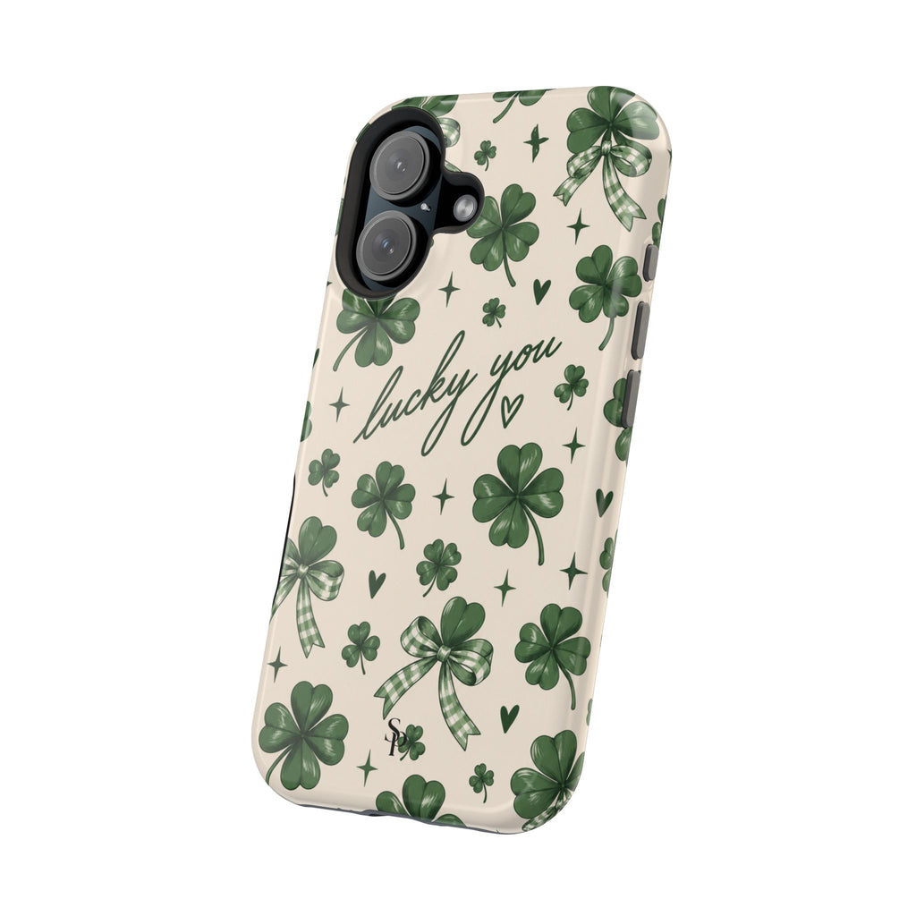 Lucky You Clover Magnetic Impact Phone Case