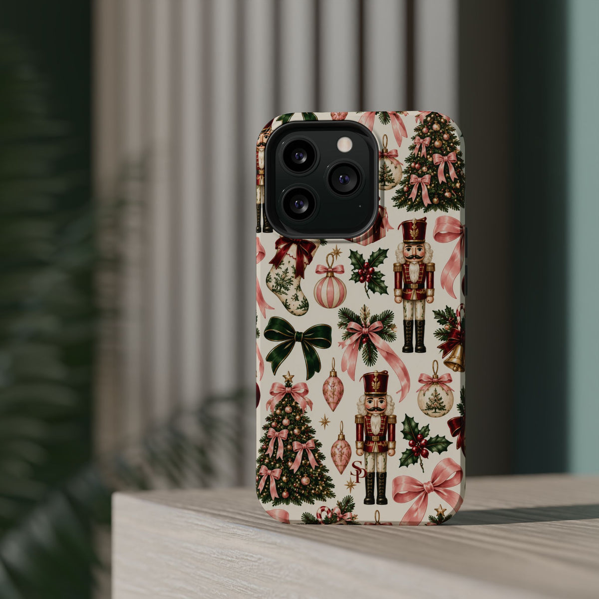 Christmas Nutcracker Magnetic Phone Case