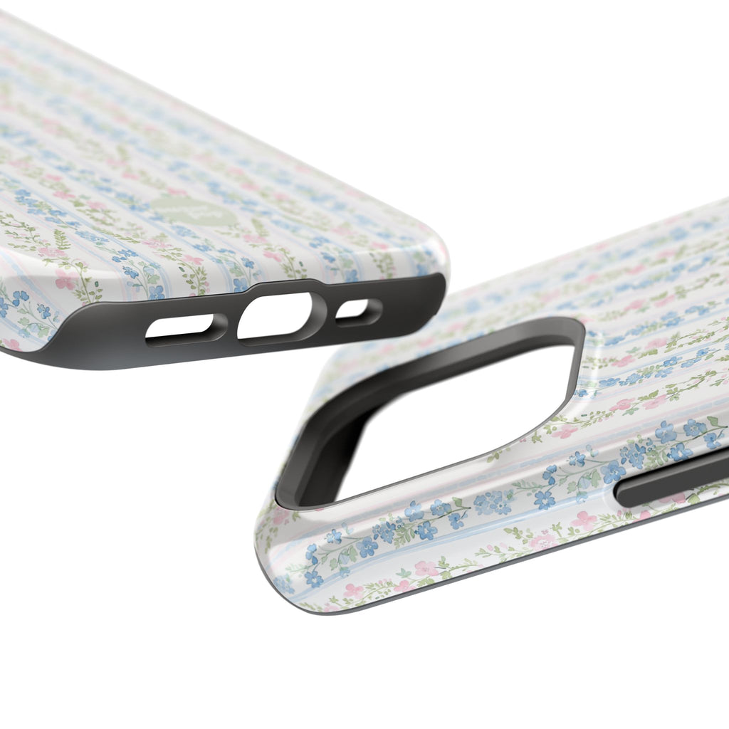 Pastel Floral Pattern Magnetic Tough Case