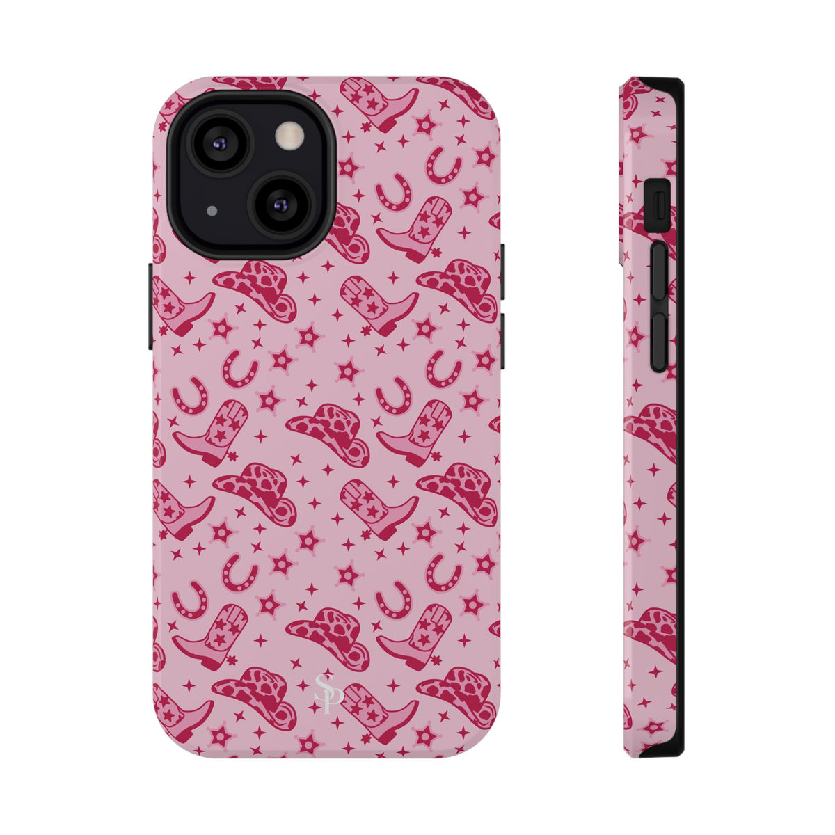 Pink Cowgirl Impact-Resistant Case