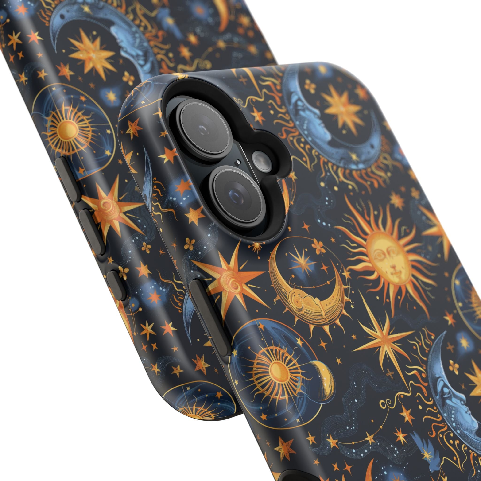 Celestial Sun and Moon Impact-Resistant Phone Case