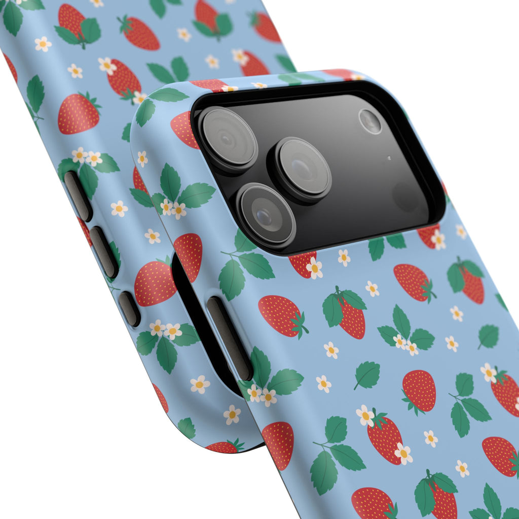 Strawberry Impact-Resistant Cases