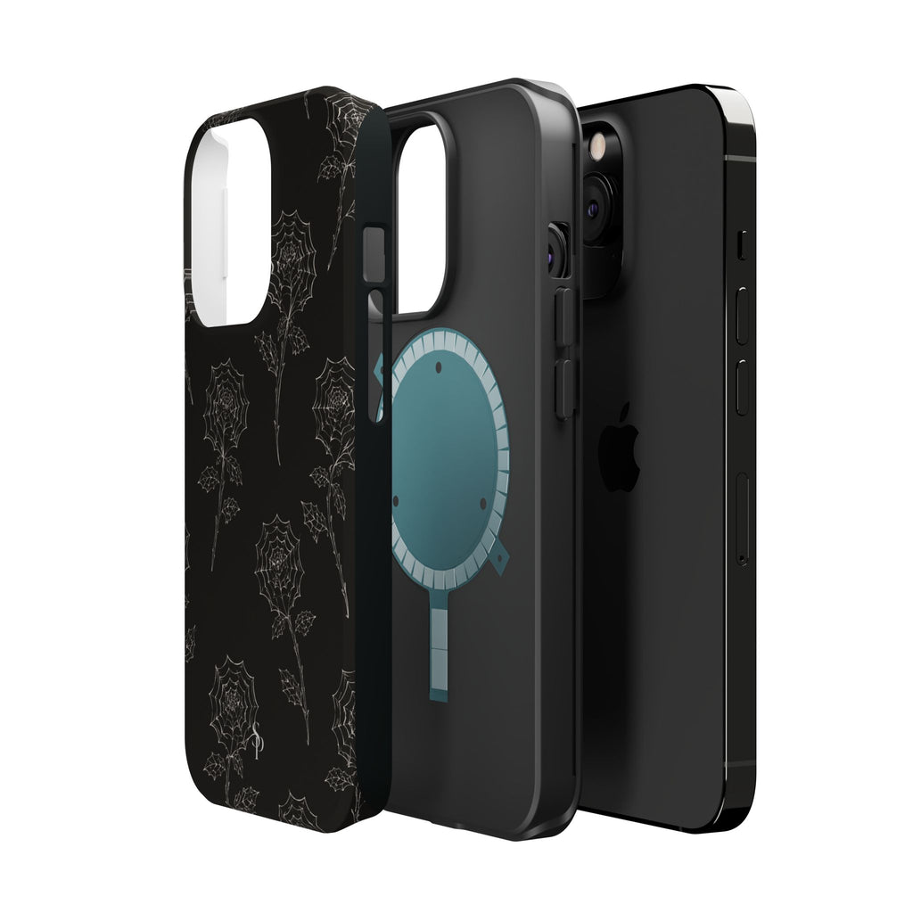 Web of Roses Magnetic Impact-Resistant Phone Case