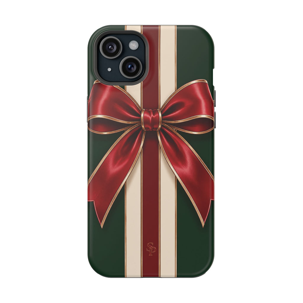 Christmas Gift Bow Magnetic Phone Case