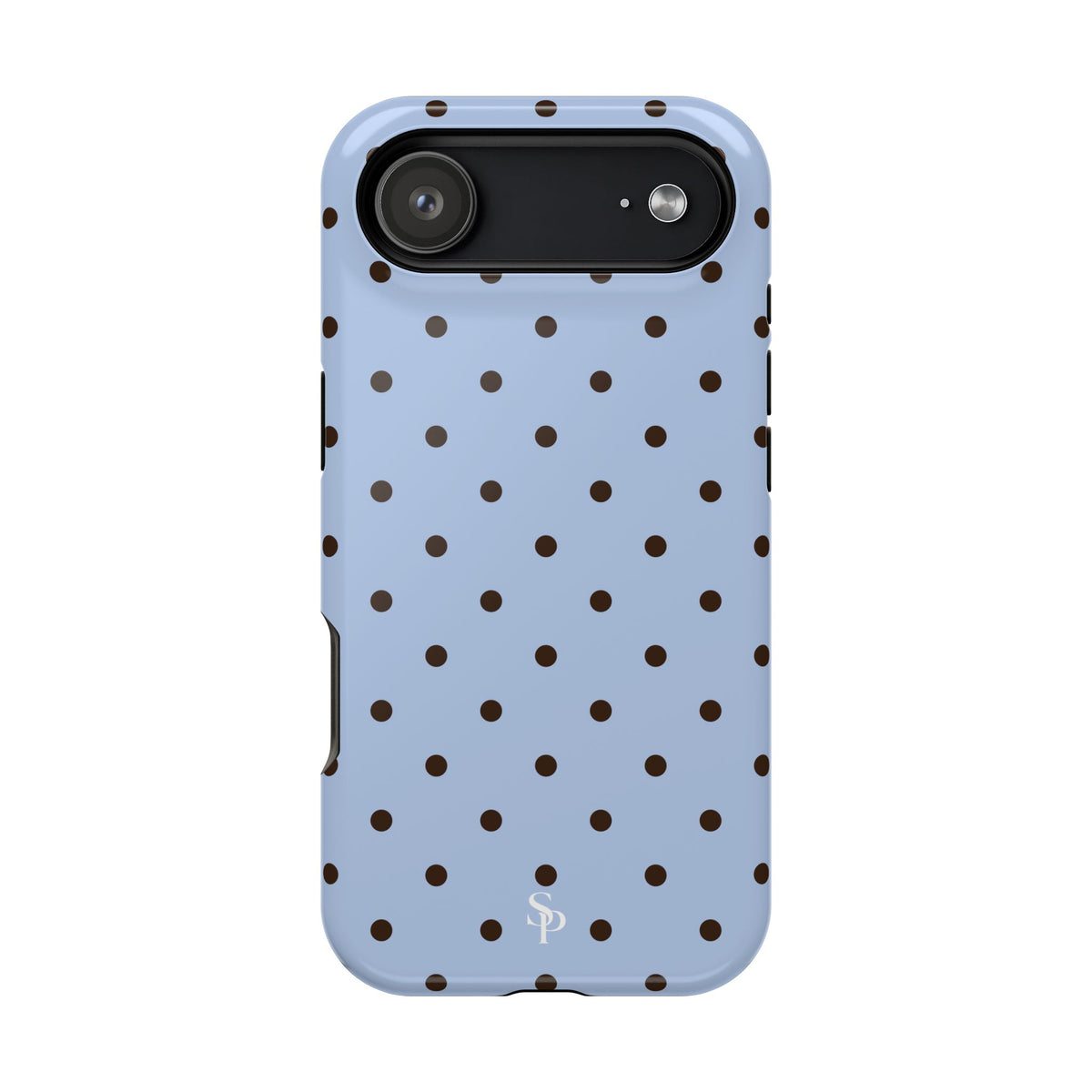 Blue Polka Dot Magnetic Impact Phone Case