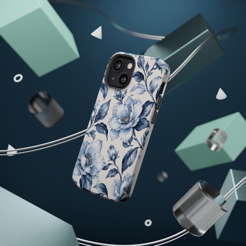 Glacier Floral Magnetic Phone Case