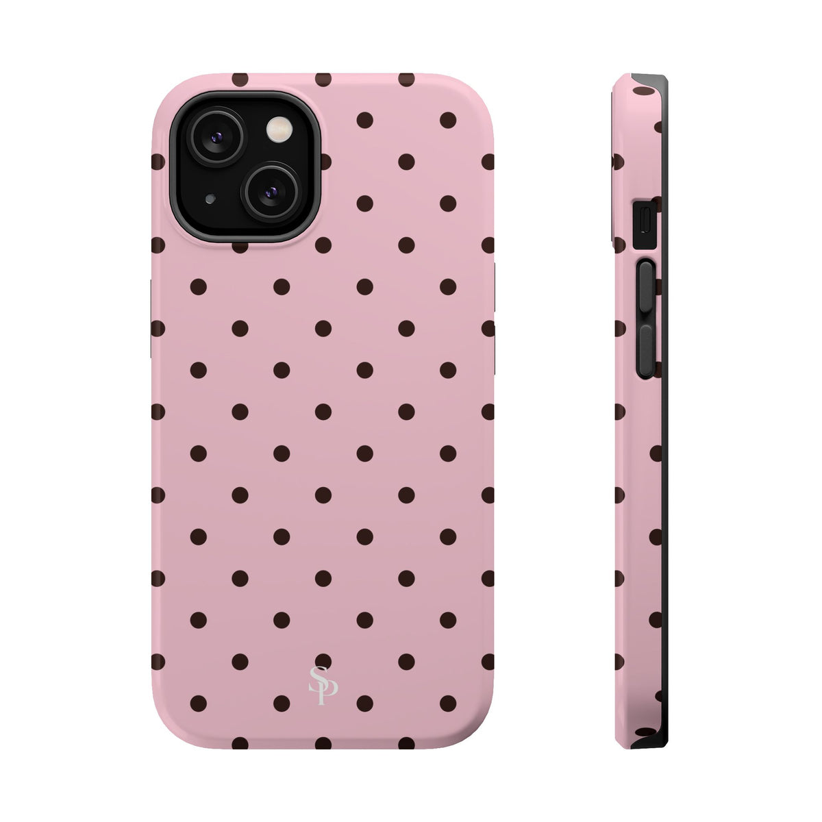 Pink Polka Dot Magnetic Case