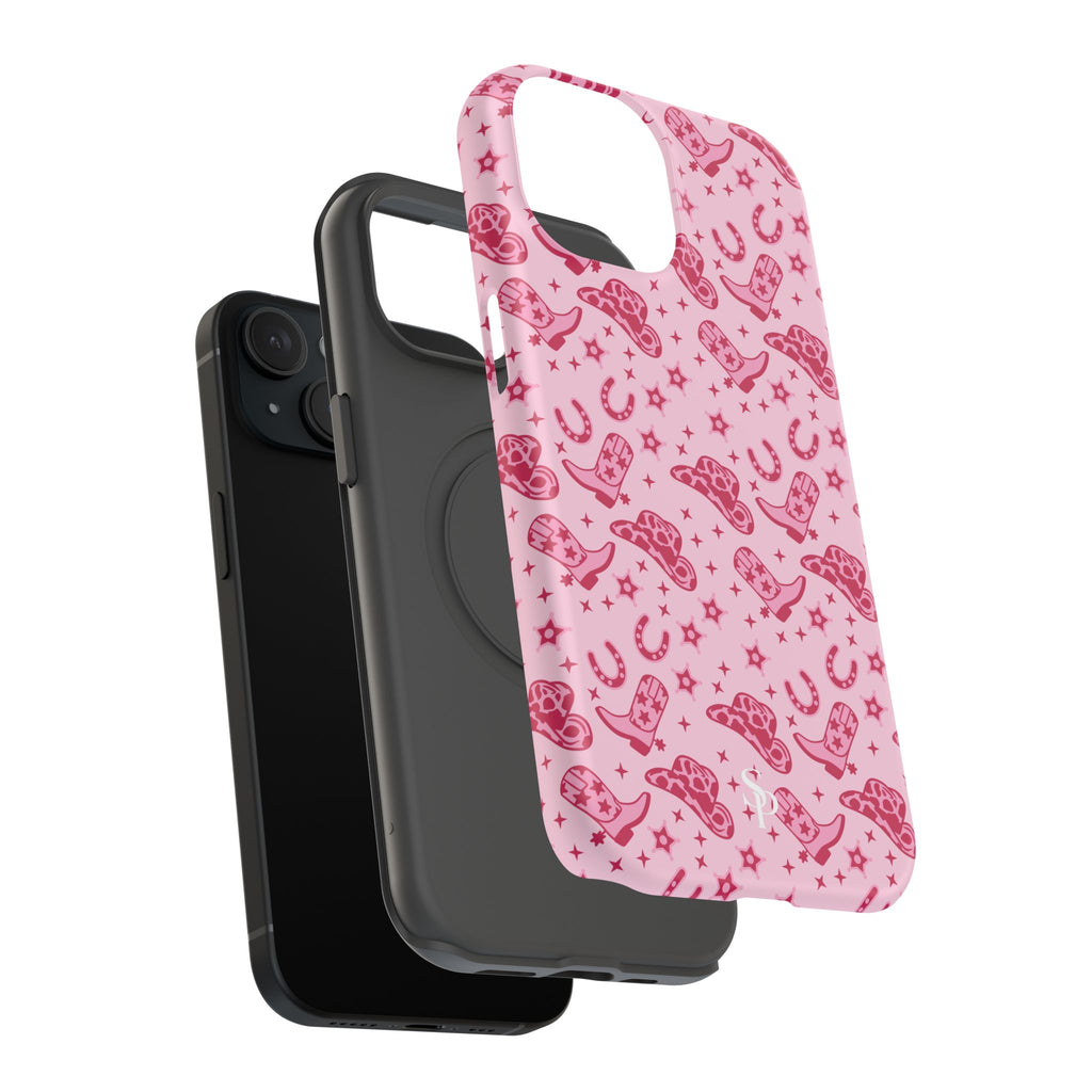 Pink Cowgirl Impact-Resistant Case