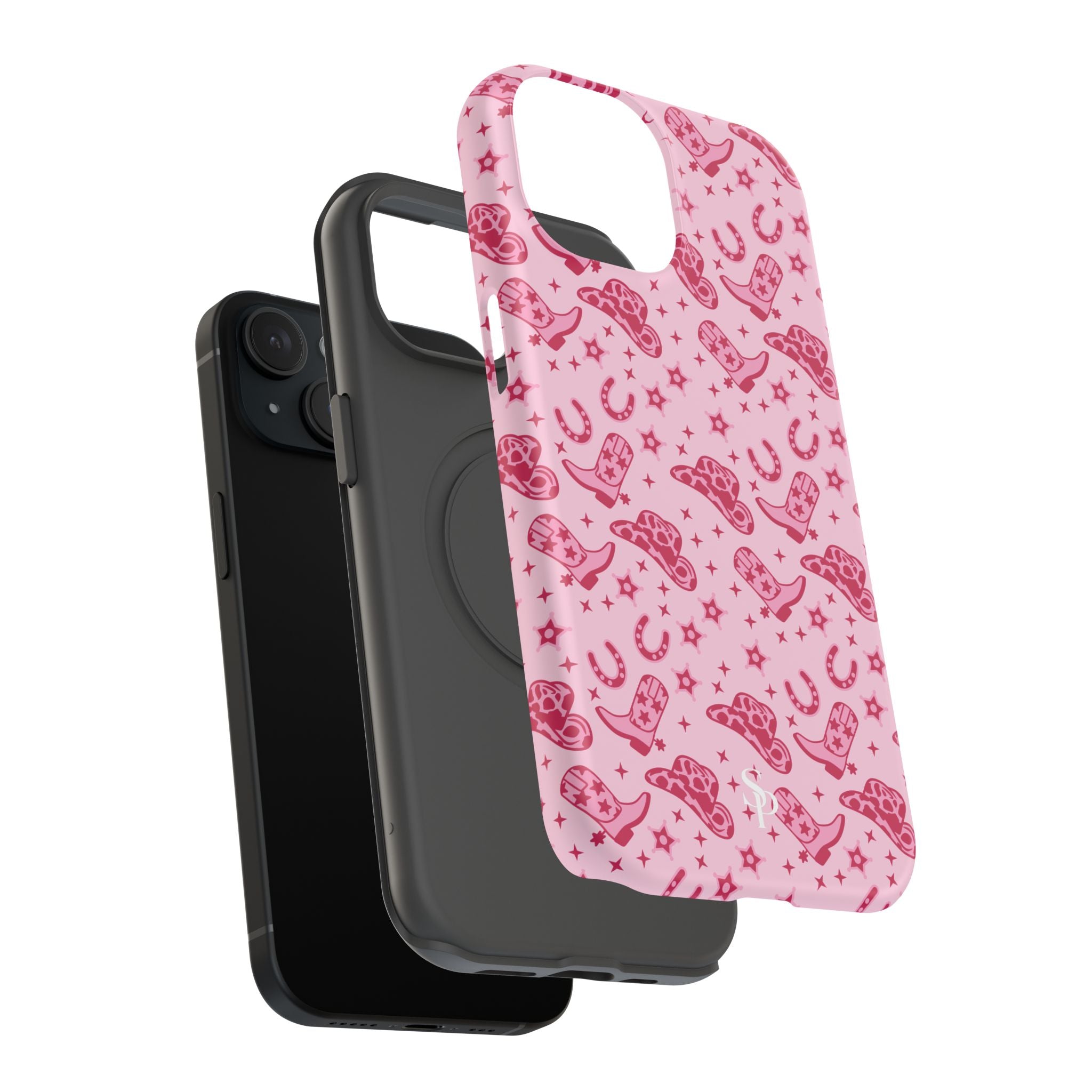 Pink Cowgirl Impact-Resistant Case