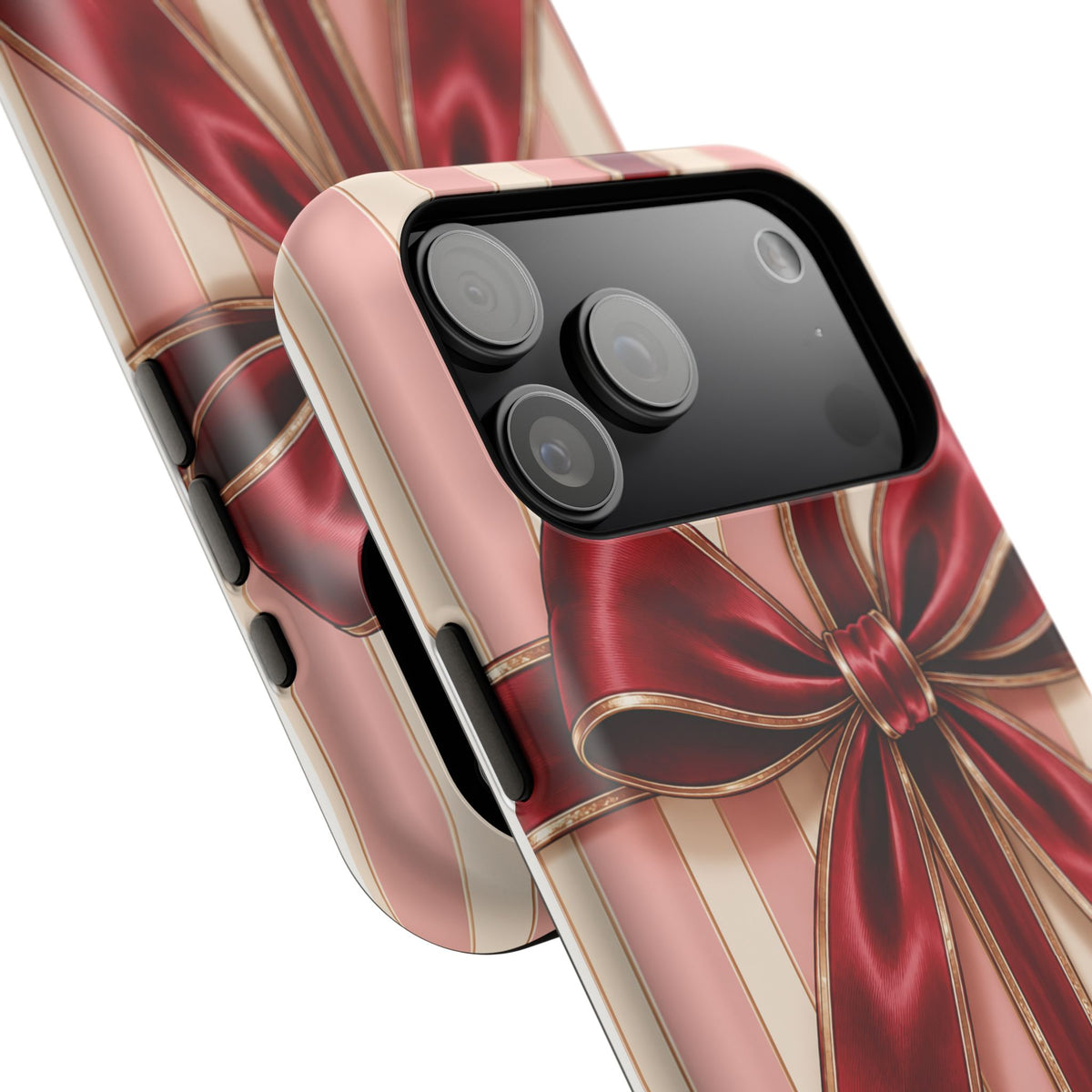 Red Bow Gift Wrap Magnetic Phone Case