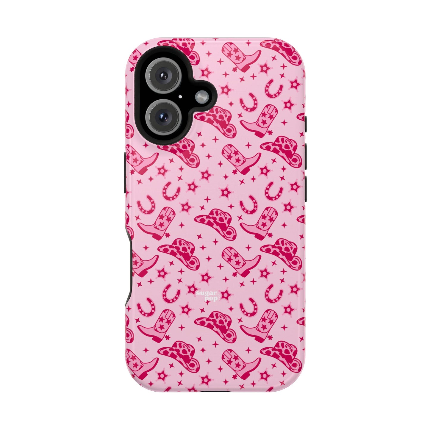 Pink Cowgirl Impact-Resistant Case