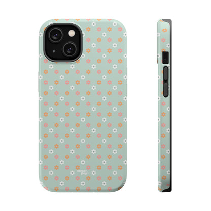 Floral Smiley Magnetic Tough Case