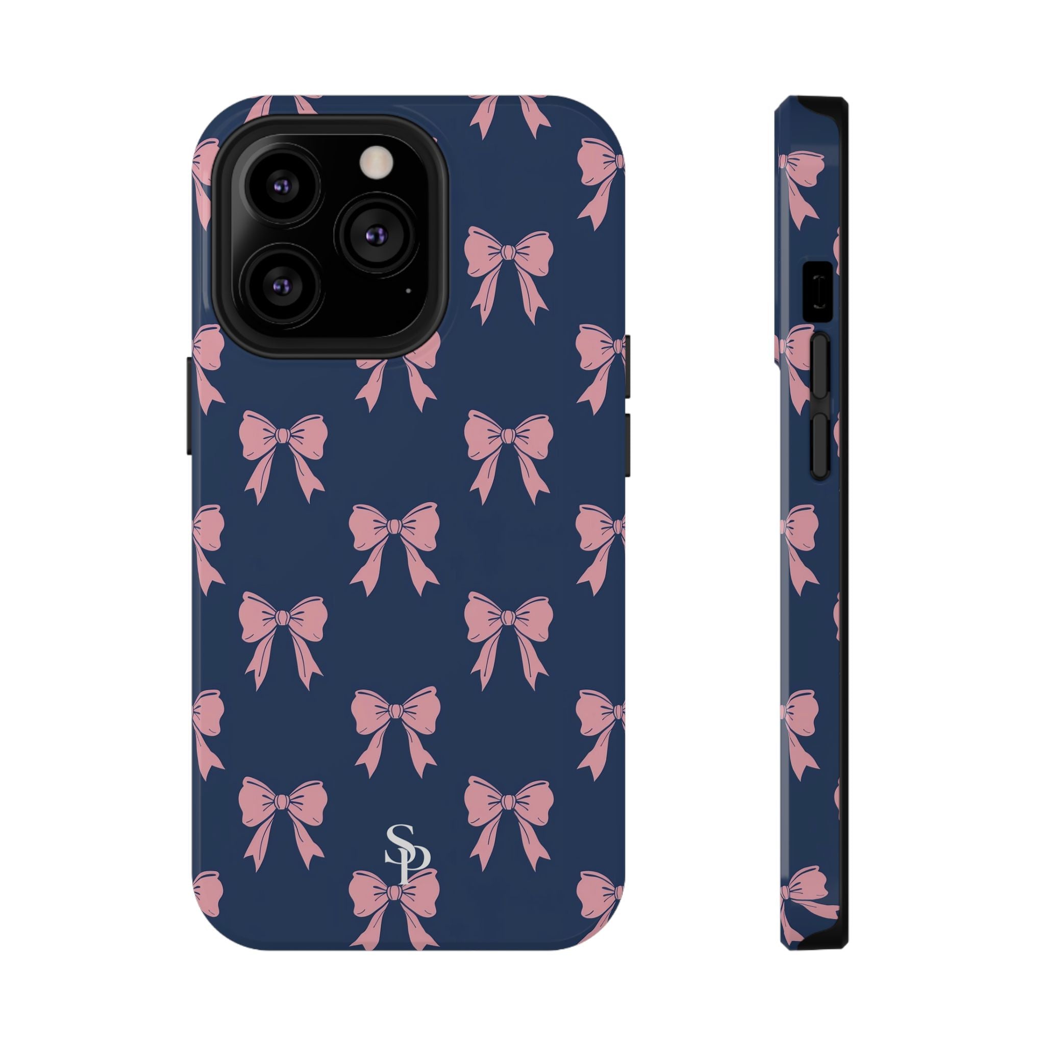 Chic Bow Impact-Resistant Phone Case