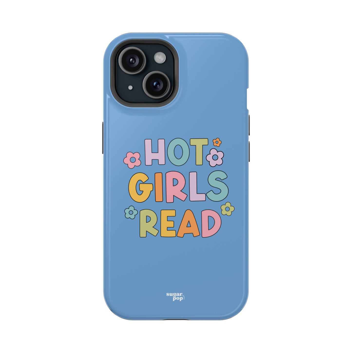 Hot Girls Read Impact-Resistant Phone Case - Design for Book Lovers