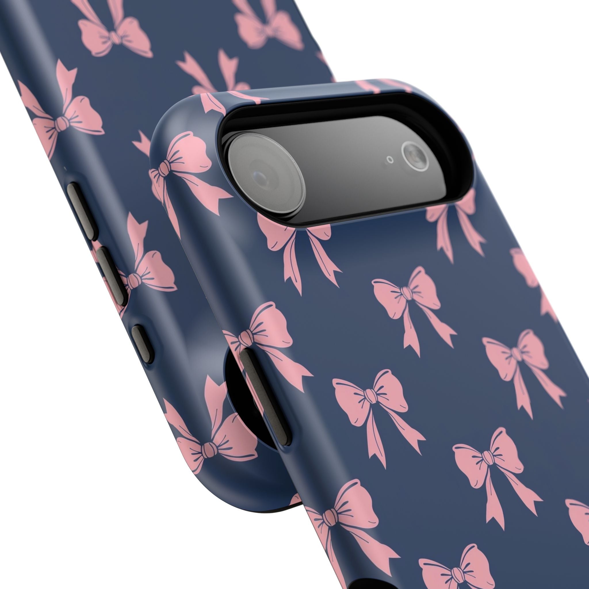 Chic Bow Impact-Resistant Phone Case