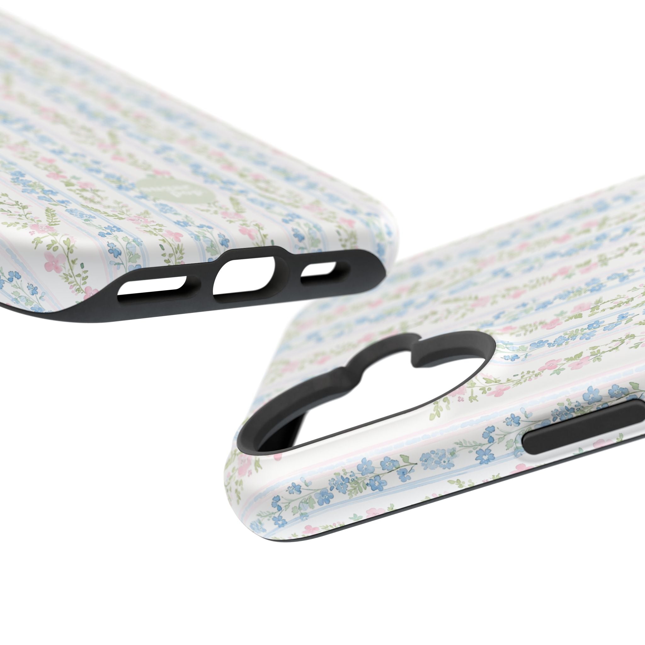 Pastel Floral Pattern Magnetic Tough Case