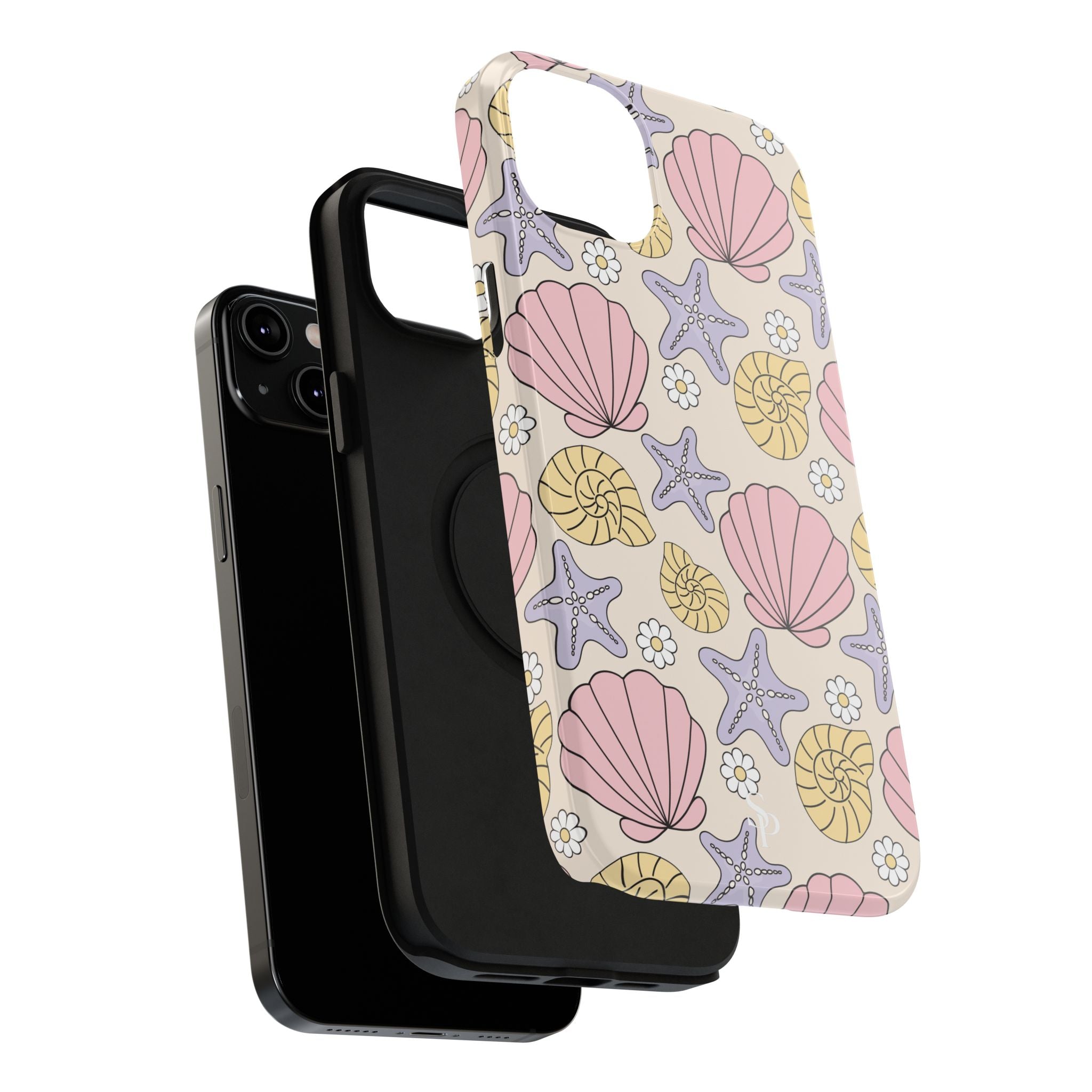 Coastal Shells Impact-Resistant Phone Case
