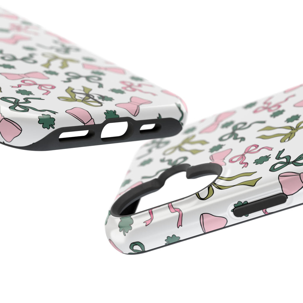 Bows and Shamrocks Magnetic Phone Case