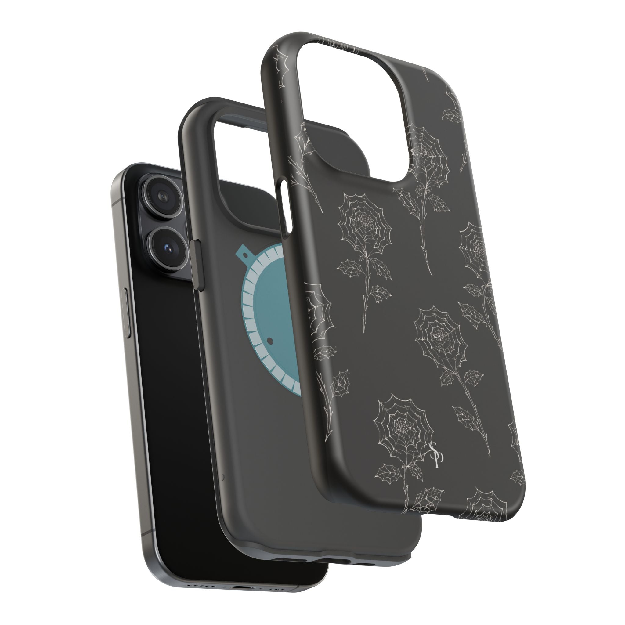 Web of Roses Magnetic Impact-Resistant Phone Case