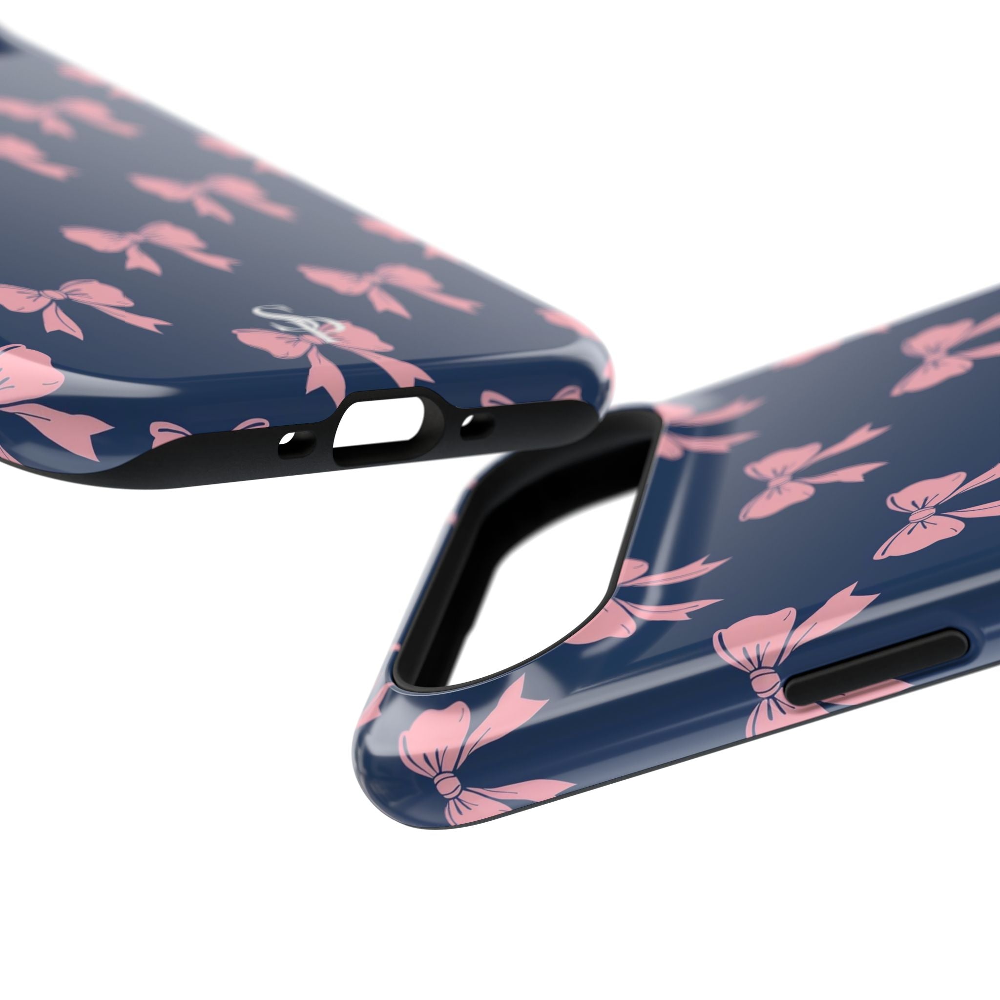 Chic Bow Impact-Resistant Phone Case