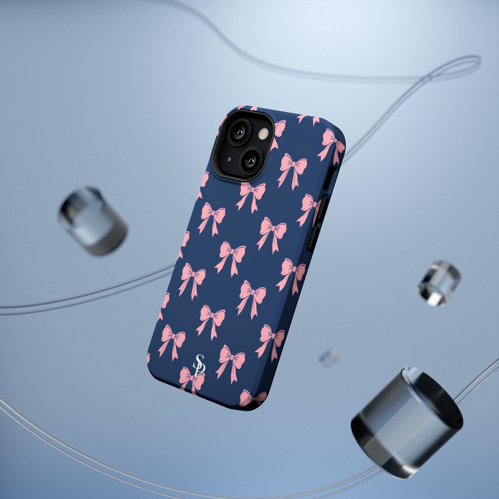 Chic Bow Impact-Resistant Phone Case