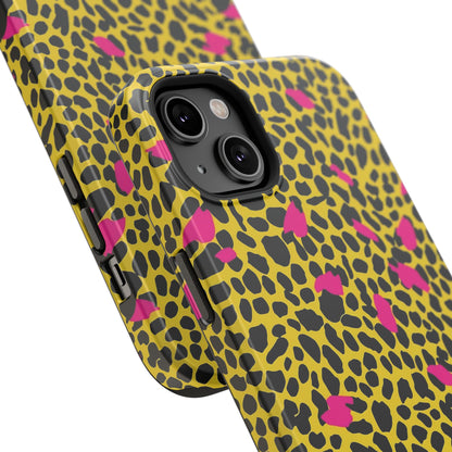 Leopard Print Impact-Resistant Phone Case