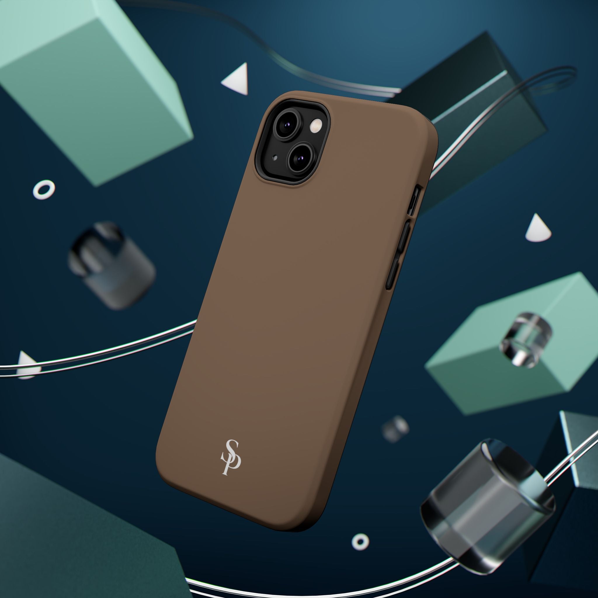 Brown Magnetic Tough Case