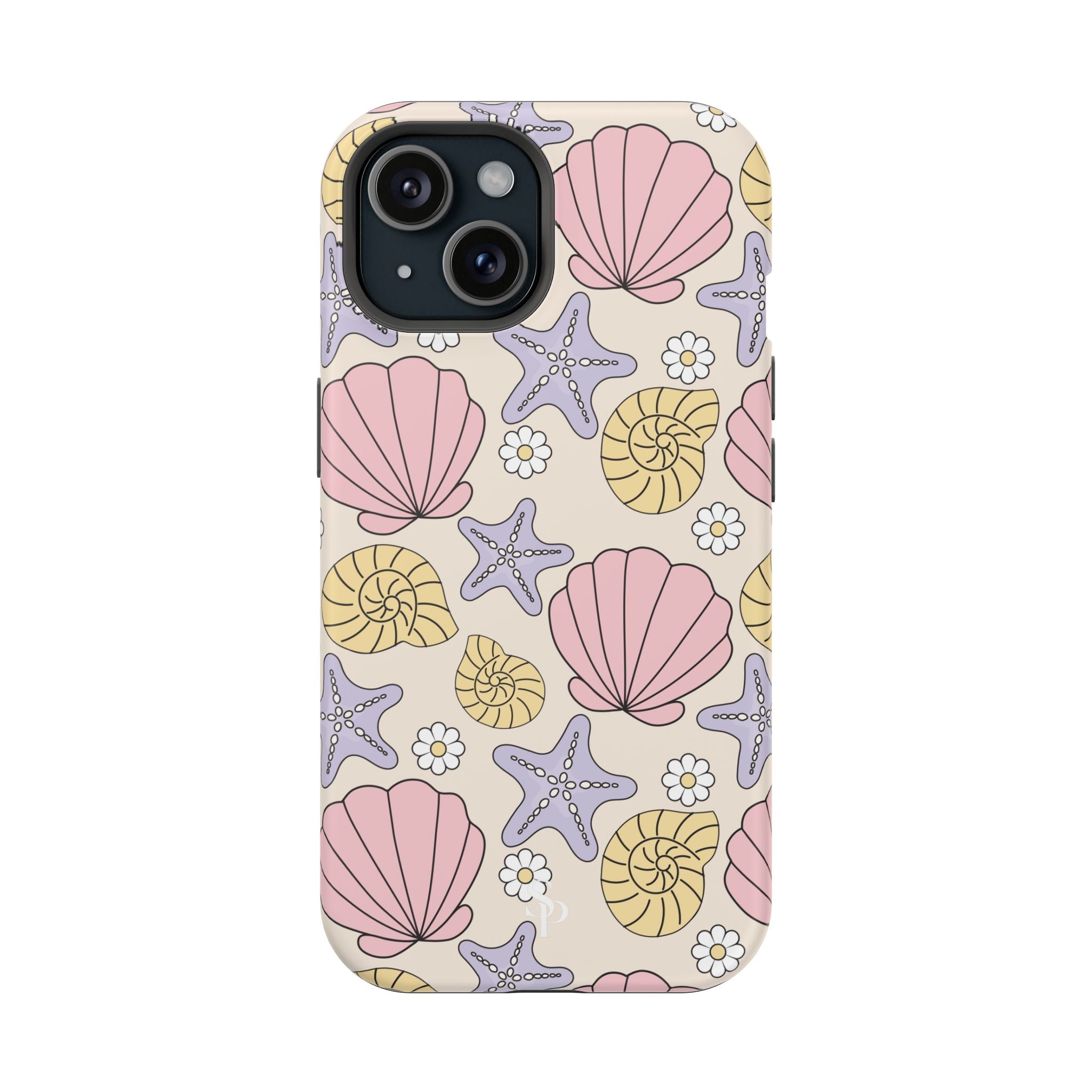 Coastal Shells Impact-Resistant Phone Case