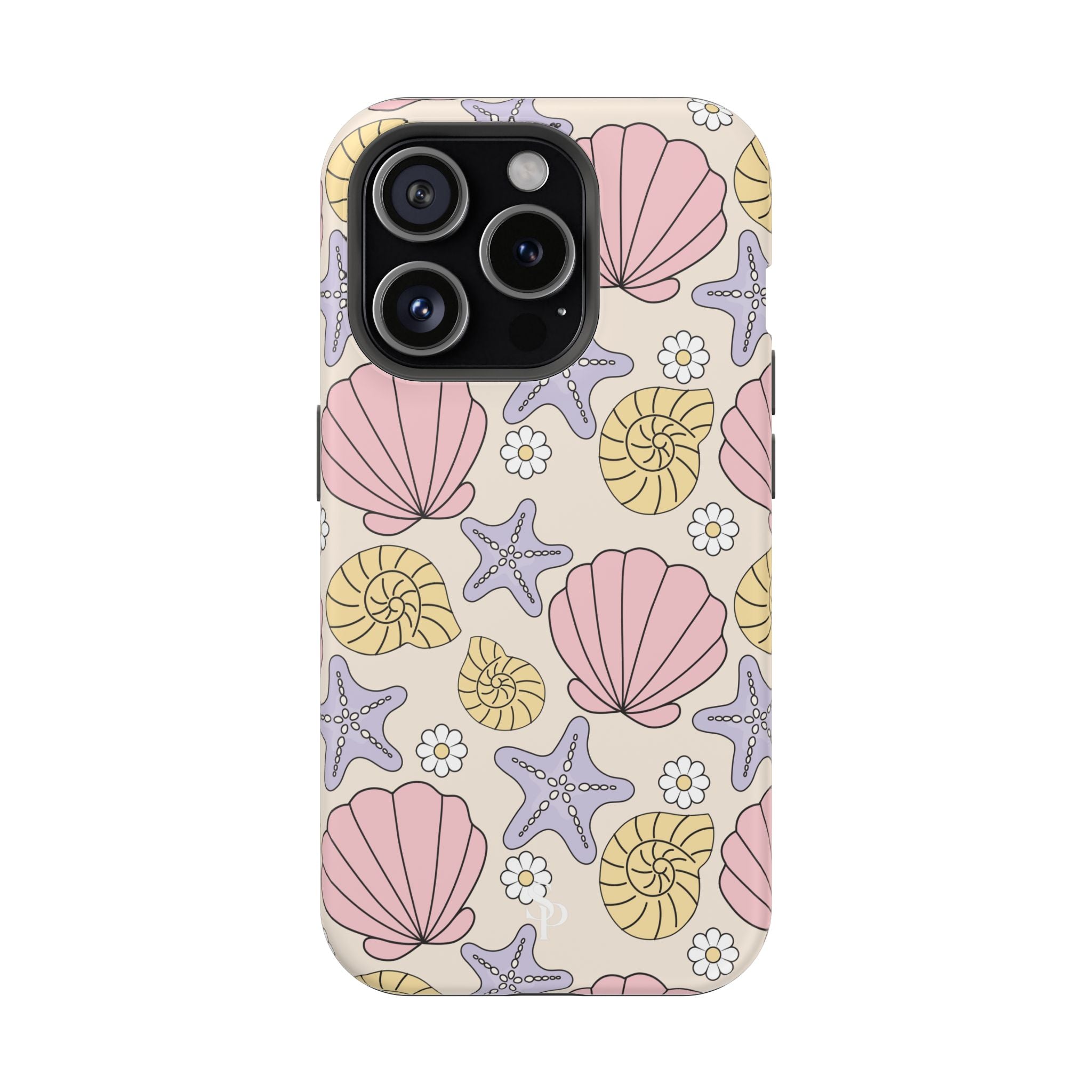 Coastal Shells Impact-Resistant Phone Case