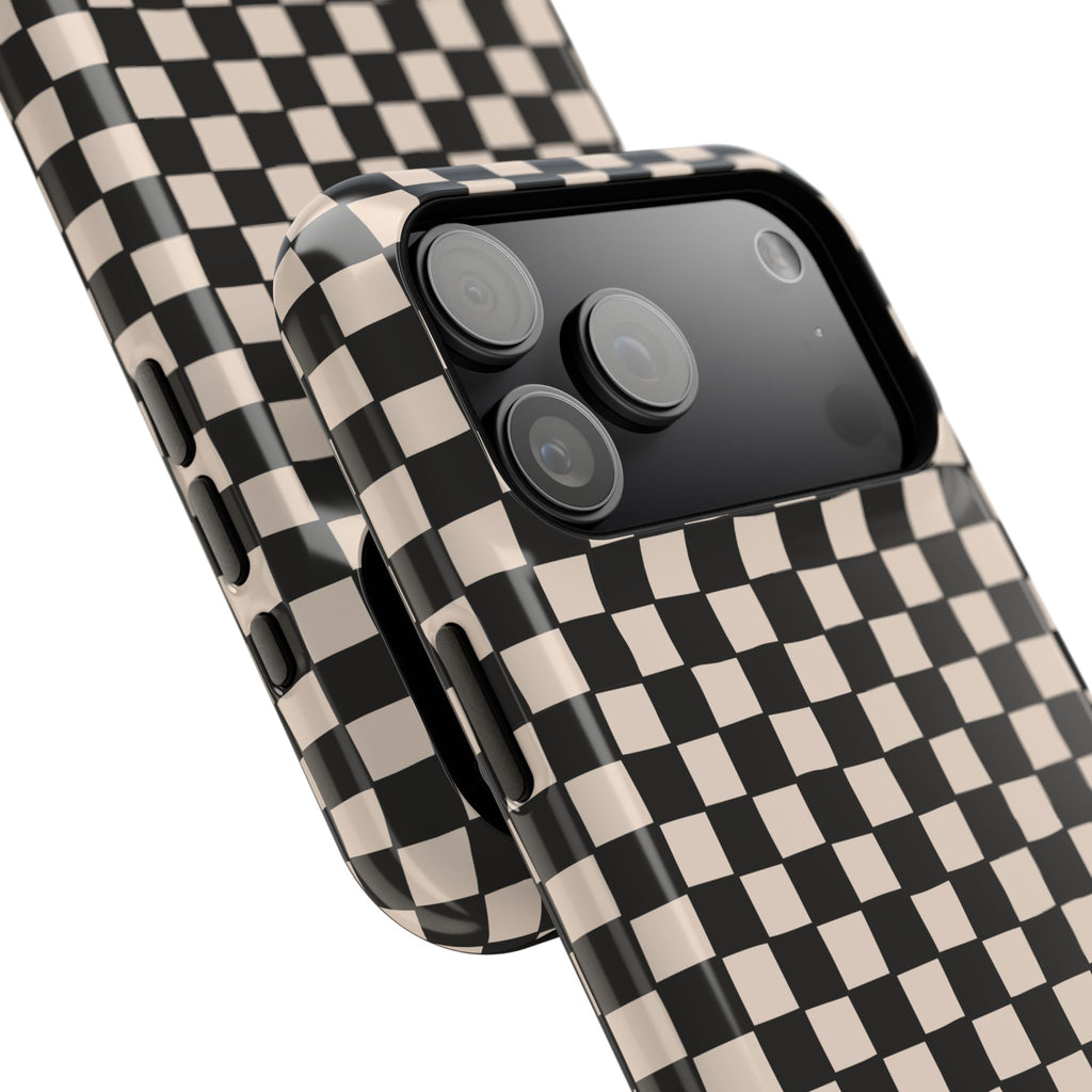Checkerboard Impact-Resistant Case