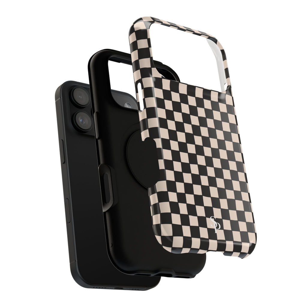Checkerboard Impact-Resistant Case