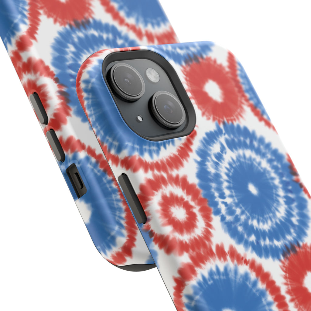 Patriotic Tie-Dye Magnetic Tough Case