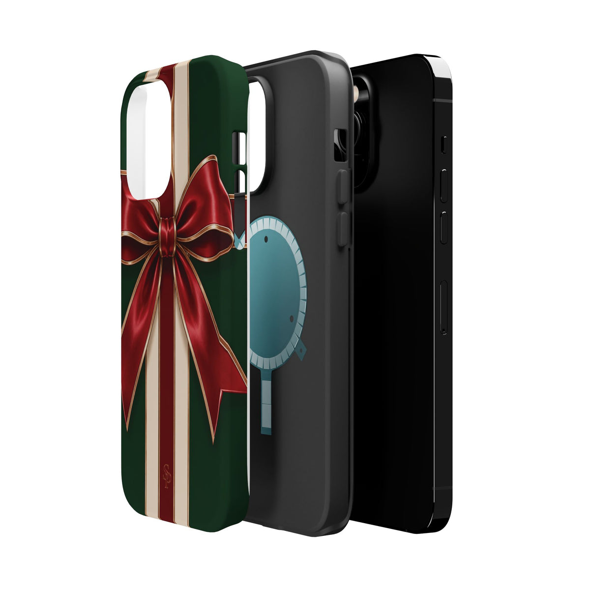 Christmas Gift Bow Magnetic Phone Case