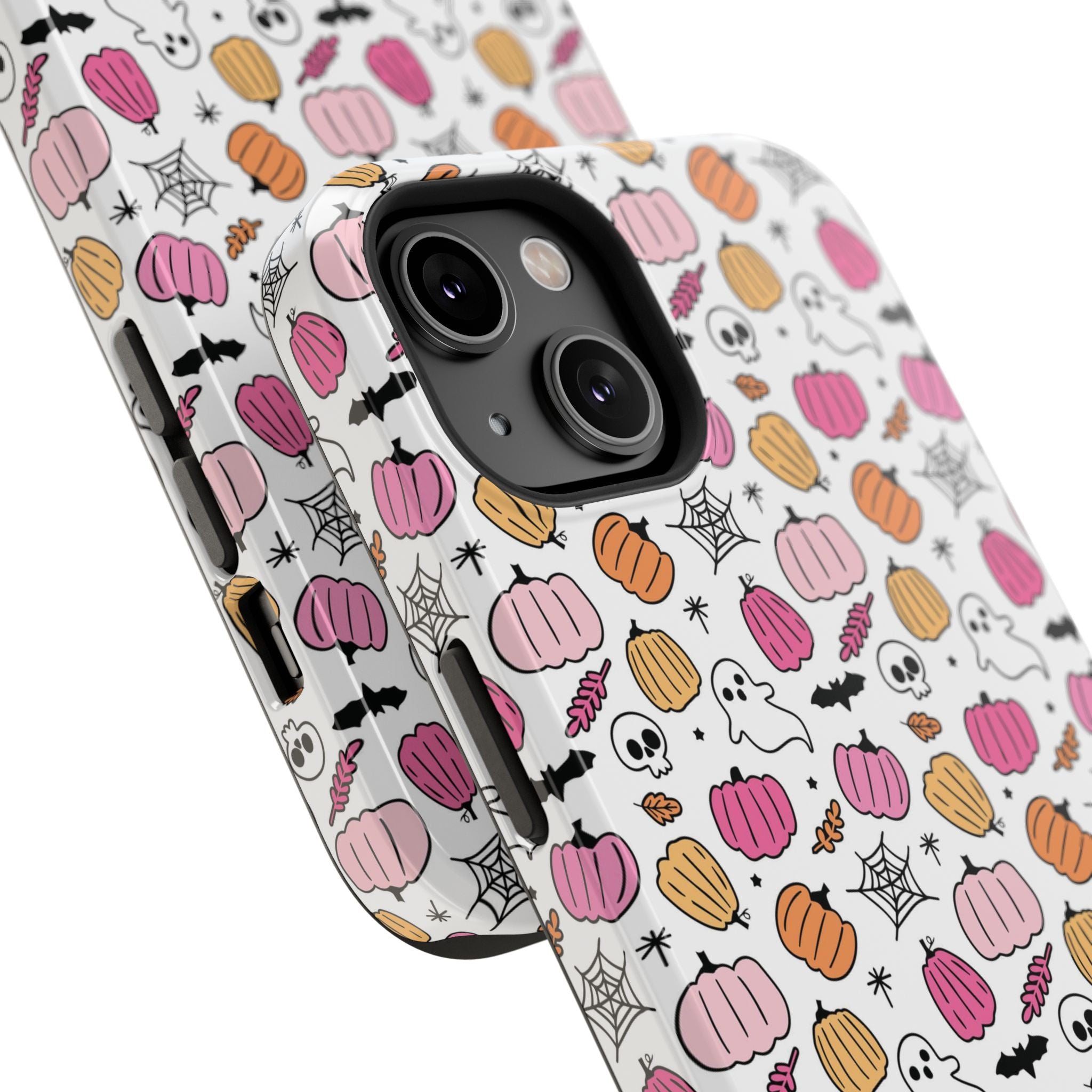 Pink Halloween Impact-Resistant Cases