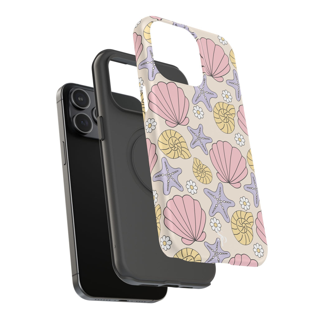 Coastal Shells Impact-Resistant Phone Case