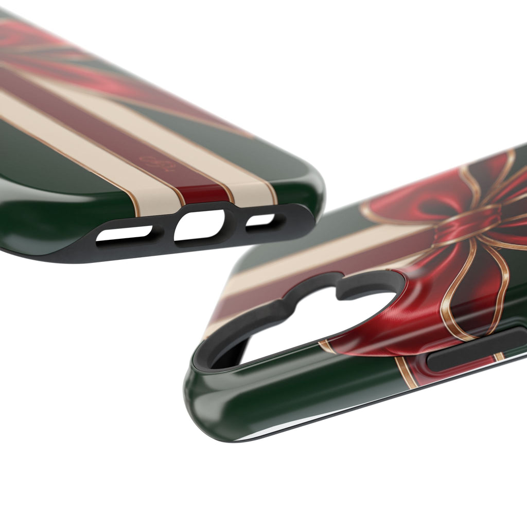 Christmas Gift Bow Magnetic Phone Case