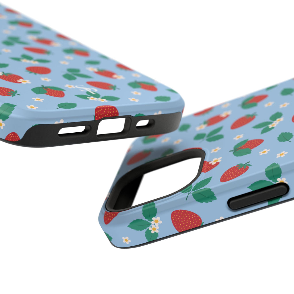 Strawberry Impact-Resistant Cases
