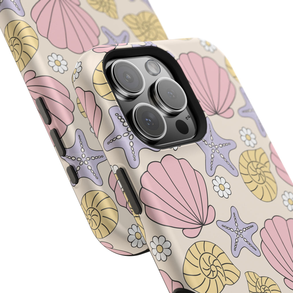 Coastal Shells Impact-Resistant Phone Case