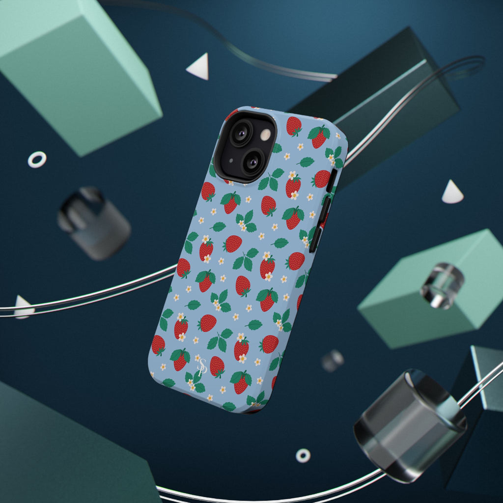 Strawberry Impact-Resistant Cases