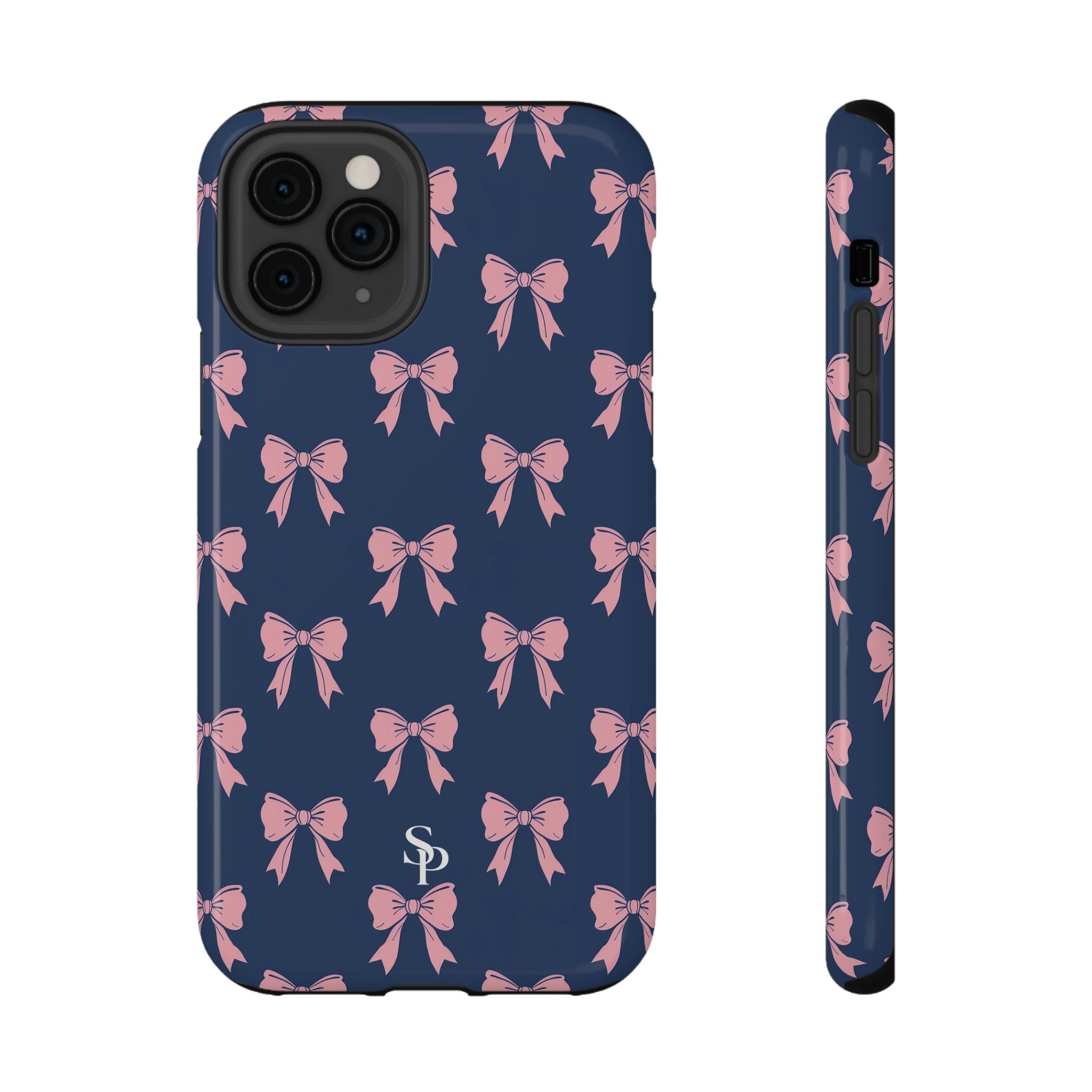 Chic Bow Impact-Resistant Phone Case