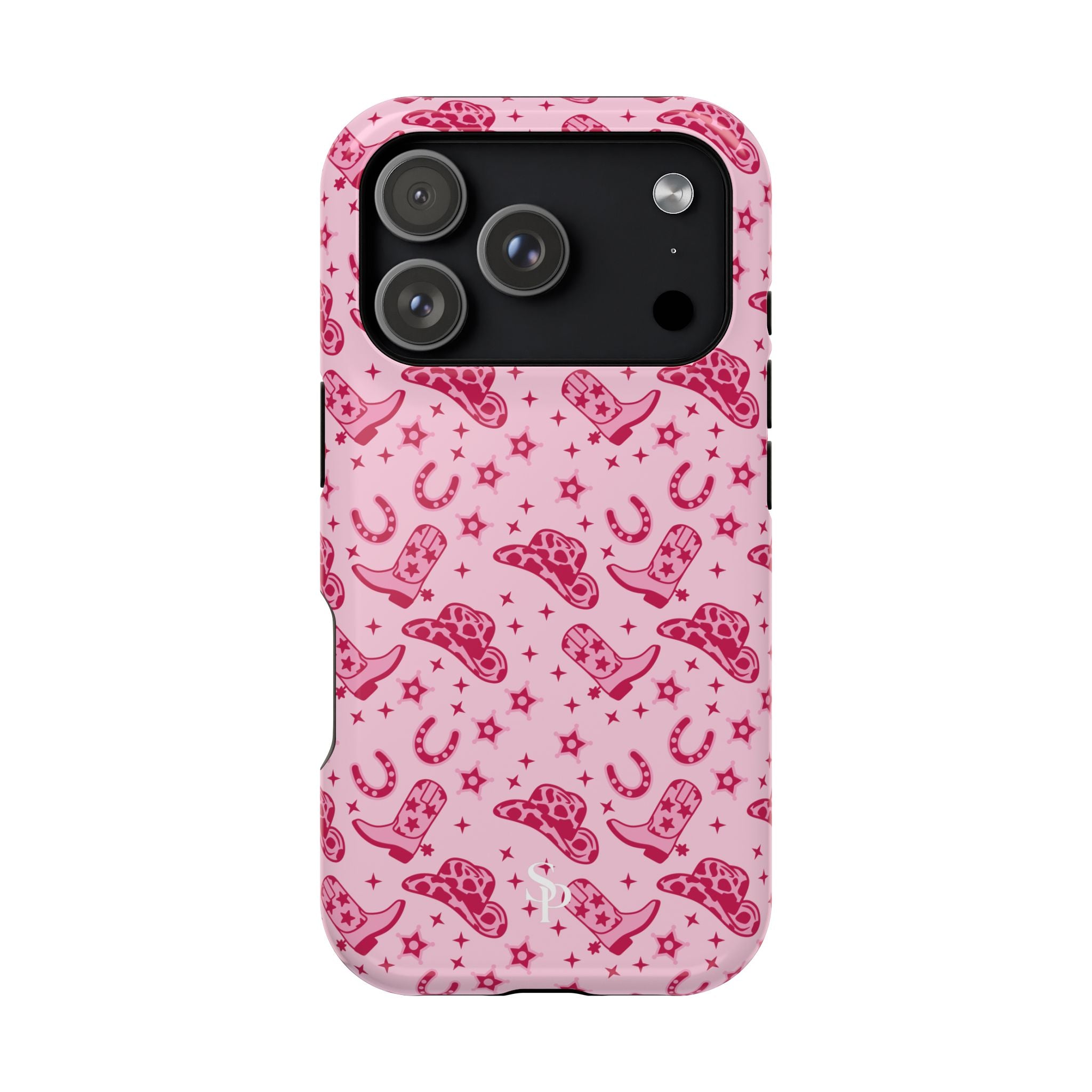 Pink Cowgirl Impact-Resistant Case