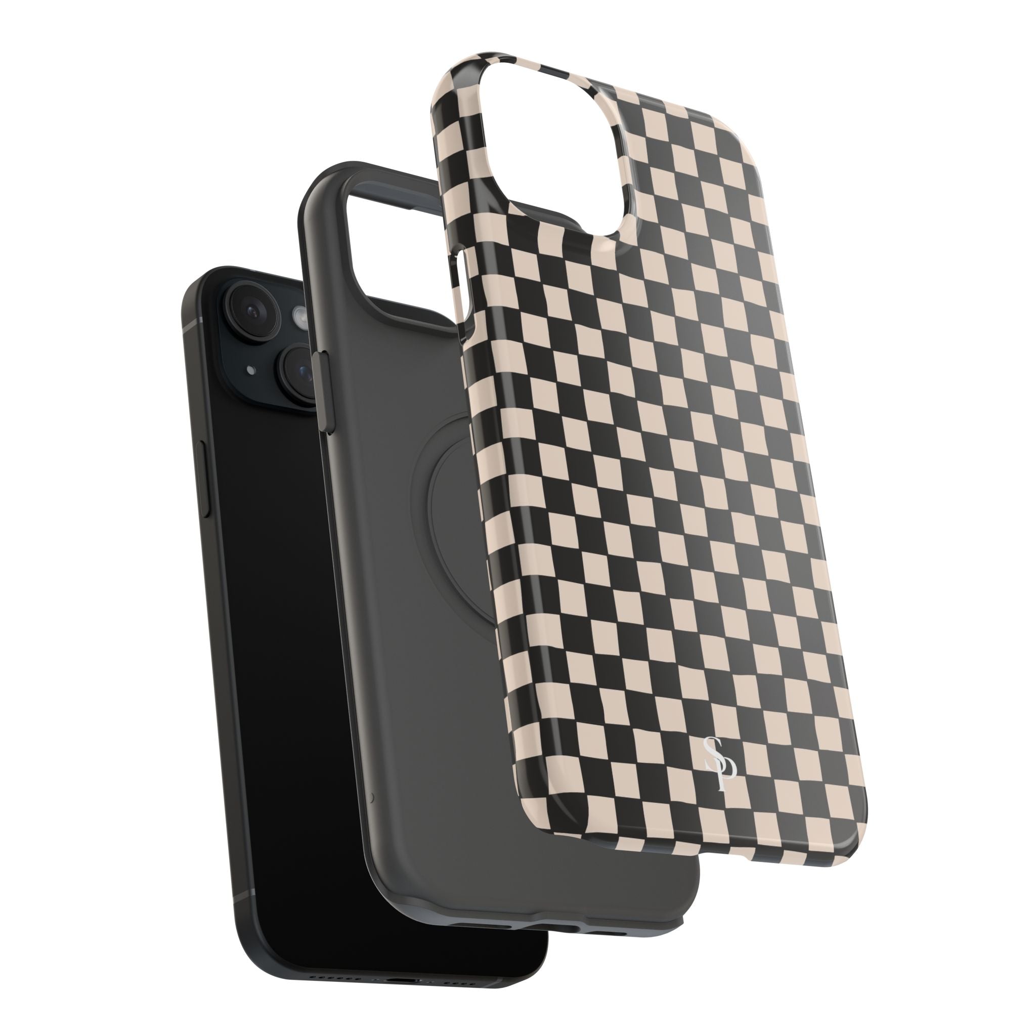 Checkerboard Impact-Resistant Case