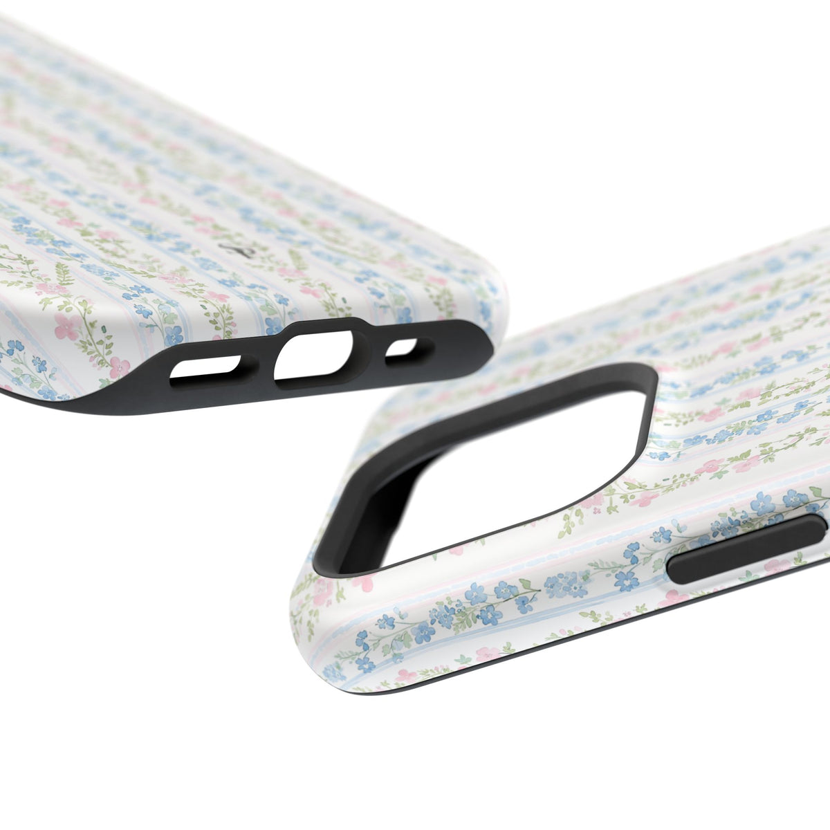Pastel Floral Pattern Magnetic Tough Case
